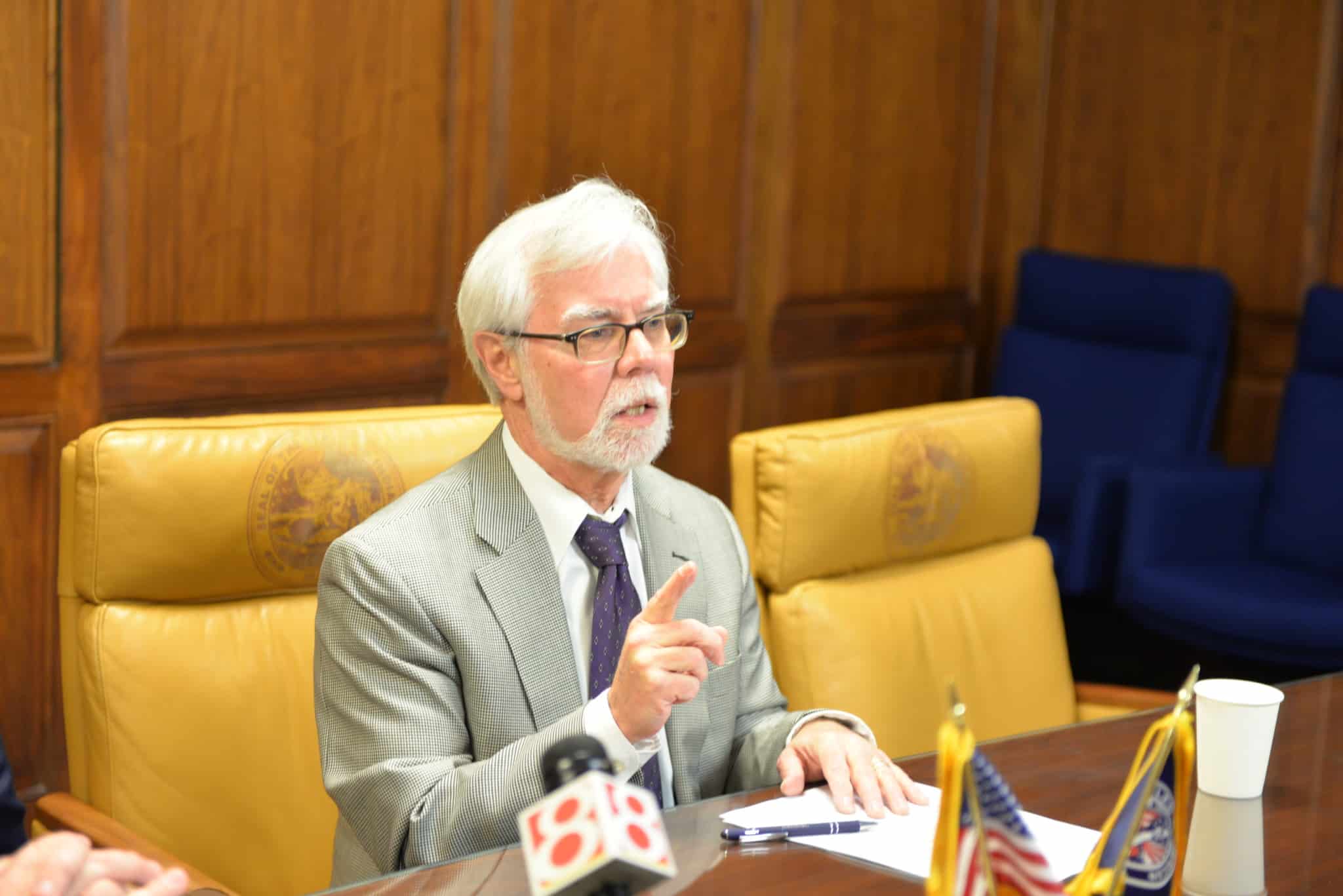 Image: Lanane supports governor’s order to keep Hoosiers at home