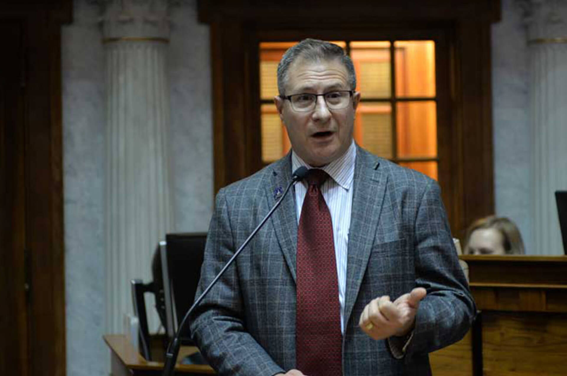 Image: Niezgodski sends letter to governor on COVID-19 response