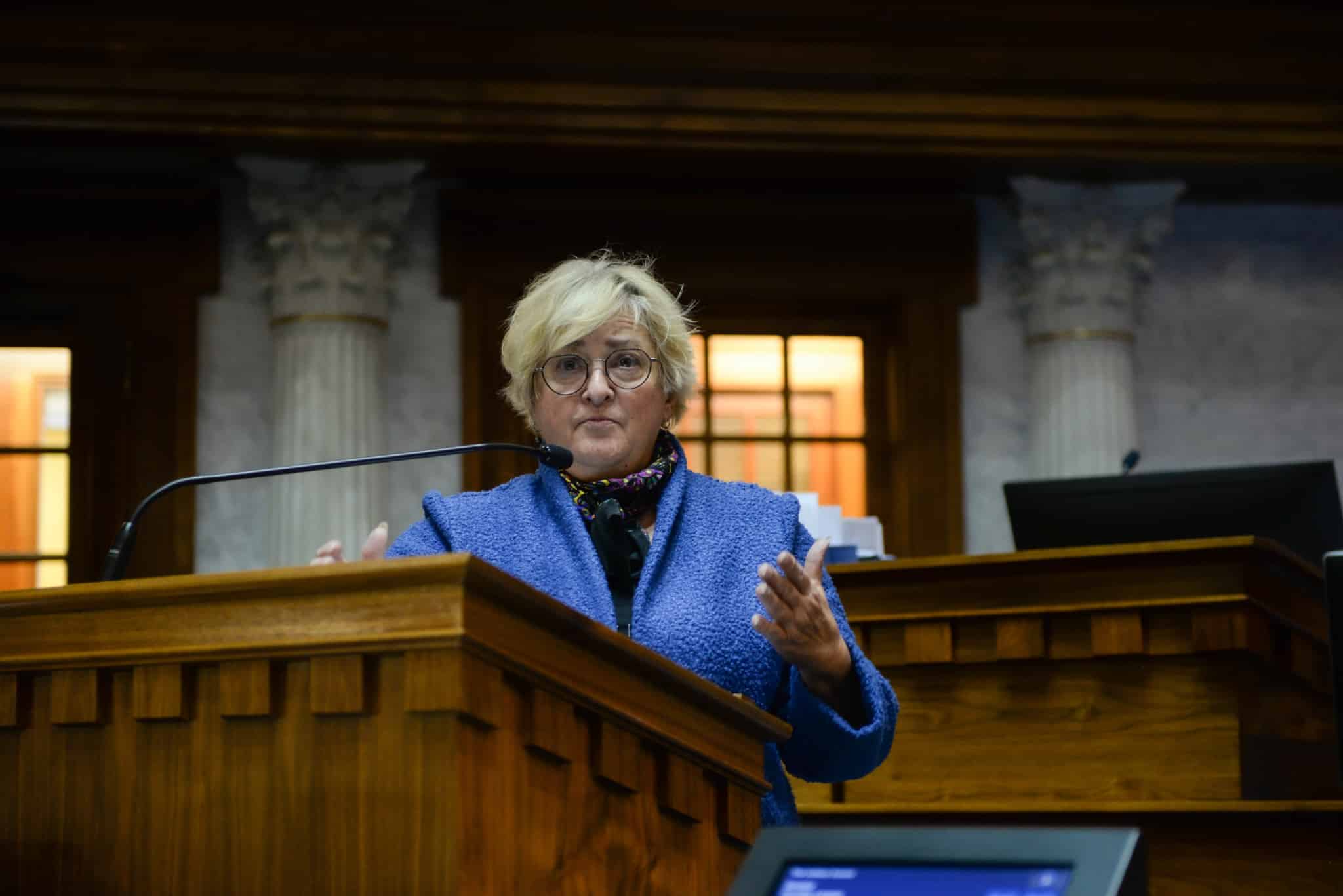 Image: Tallian reacts to death of lakeshore bill