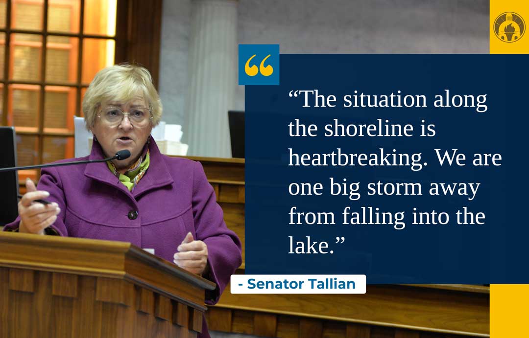 Image: Tallian pleased with shoreline bill approval