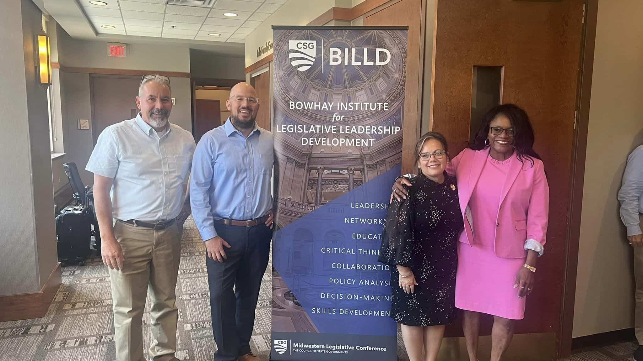 Image: Senator Pol Participates in BILLD Program in Madison, WI