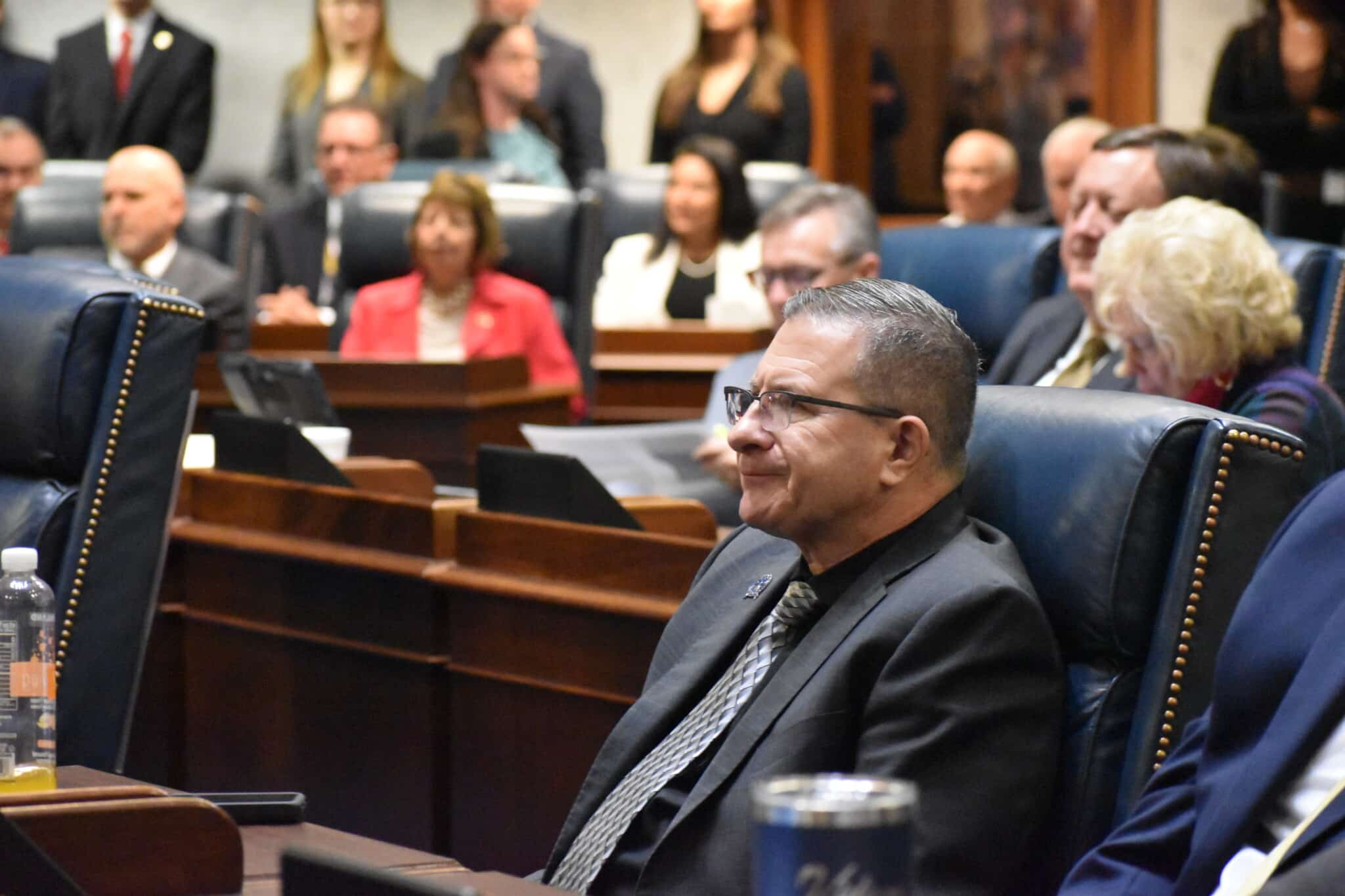 Image: State Senator David Niezgodski sworn in for his third term