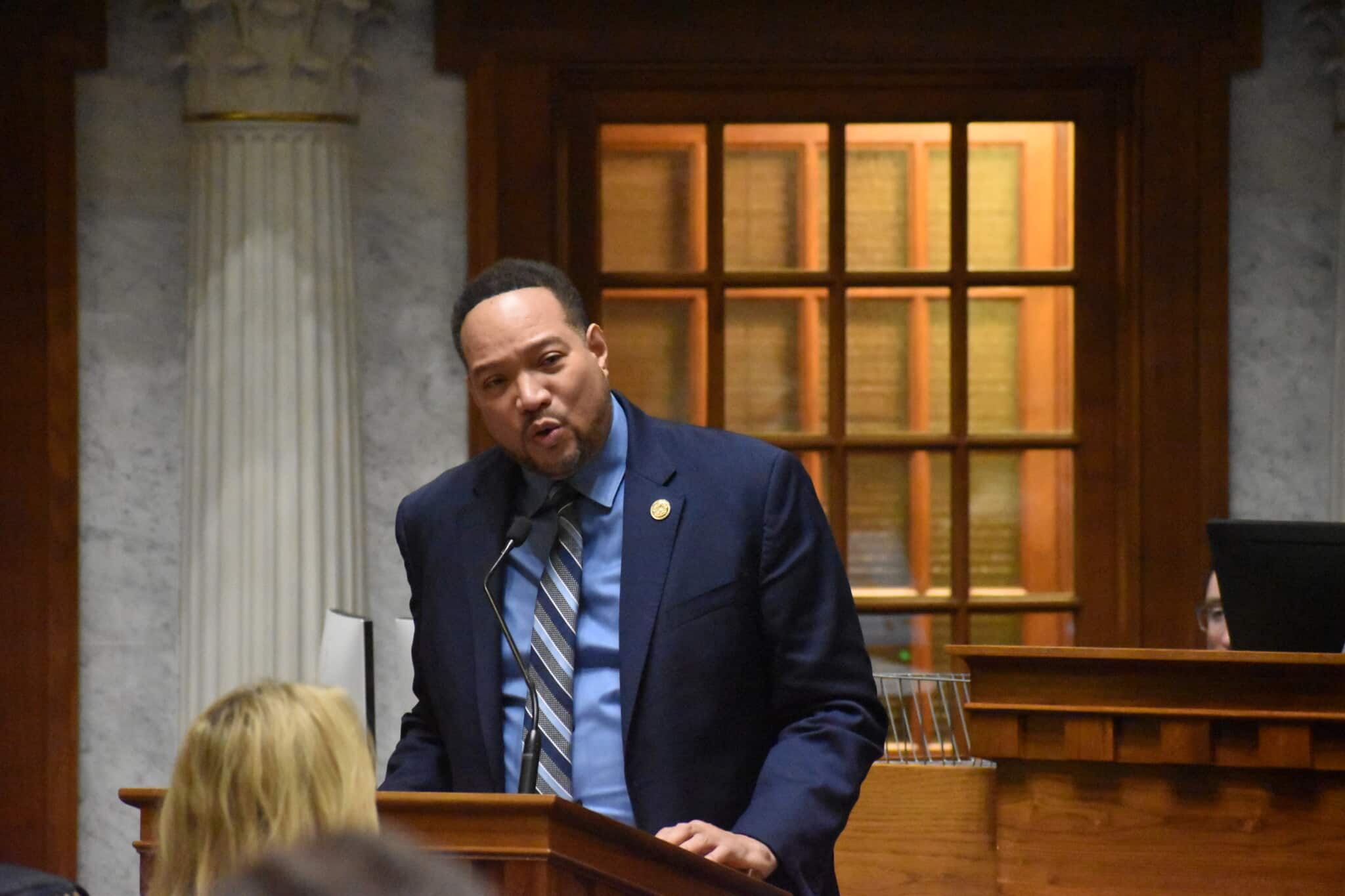 Image: Senator Mark Spencer Reacts to Promising Gary Public Safety Report